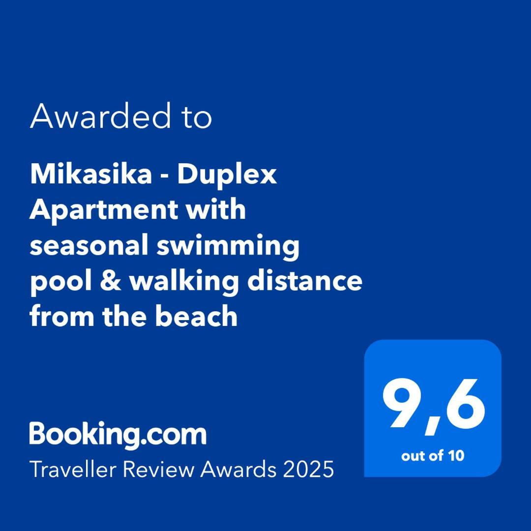 Mikasika - Duplex Apartment With Seasonal Swimming Pool & Walking Distance From The Beach La Cala Del Moral Luaran gambar